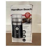 Hamilton Beach Custom Grind Coffee Grinder 80393FG in Box