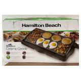 Hamilton Beach Durathon Ceramic Griddle in Box