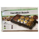 Hamilton Beach Durathon Ceramic Griddle in Box