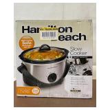 Hamilton Beach 4 Quart Slow Cooker with Stoneware and Glass Lid