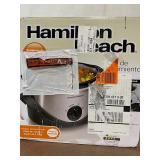 Hamilton Beach 4 Quart Slow Cooker with Stoneware and Glass Lid