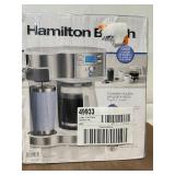 Hamilton Beach 2-Way Programmable Coffee Maker 12 Cup Capacity