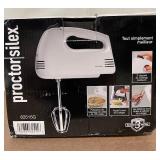 Proctor Silex 5-Speed Hand Mixer, 125 Watts, Bowl Rest