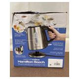 Hamilton Beach Stainless Steel Electric Kettle 1.2L 1500W Auto Shutoff