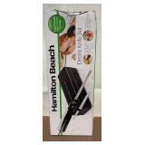 Hamilton Beach Electric Knife Set with Carving Fork and Storage Case
