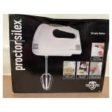 Proctor Silex 5-Speed Hand Mixer Model 62515G