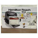 Hamilton Beach Double Belgian Waffle Maker in Box
