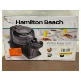 Hamilton Beach Double Belgian Waffle Maker in Box
