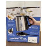 Hamilton Beach Stainless Steel Electric Kettle 1.2L 1500W Auto Shutoff