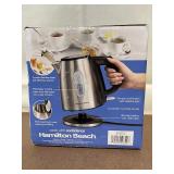 Hamilton Beach Stainless Steel Electric Kettle 1.2L 1500W Auto Shutoff