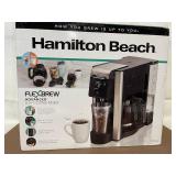 Hamilton Beach FlexBrew Advanced 5-in-1 Coffee Maker in Box