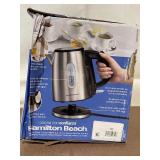 Hamilton Beach Stainless Steel Electric Kettle 1.2 Liter