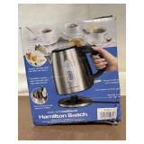 Hamilton Beach Stainless Steel Electric Kettle 1.2 Liter