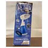 Hamilton Beach 1000W Handheld Fabric Steamer in Damaged Box