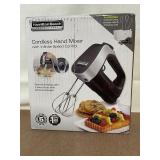 Hamilton Beach Professional Cordless Hand Mixer with Attachments and Storage Case