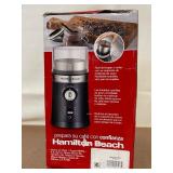 Hamilton Beach Custom Grind Coffee Grinder in Original Box