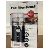 Hamilton Beach Custom Grind Coffee Grinder in Original Box