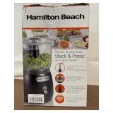 Hamilton Beach Stack & Press 2 Speed Food Chopper 350W Model 72890F