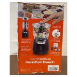 Hamilton Beach Stack & Press 2 Speed Food Chopper, 3 Cup, 350W