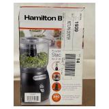 Hamilton Beach Stack & Press 2 Speed Food Chopper, 3 Cup, 350W