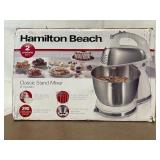 Hamilton Beach Classic Stand Mixer with Stainless Steel Bowl