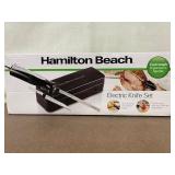 Hamilton Beach Electric Knife Set with Carving and Utility Blades