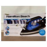 Hamilton Beach 2-in-1 Steam Iron and Garment Steamer in Box