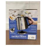 Hamilton Beach 1.2 Liter Stainless Steel Electric Kettle 1500W