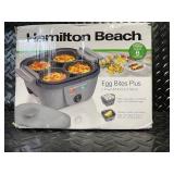 Hamilton Beach Egg Bites Plus 2 Trays and Nonstick Skillet