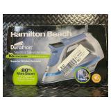 Hamilton Beach Durathon Nonstick Soleplate Iron, 1800W, Vertical Steam