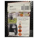 Hamilton Beach Stack & Press 2 Speed Food Chopper 72890F