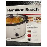 Hamilton Beach 5 Quart Slow Cooker in Box