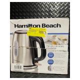 Hamilton Beach 1.2L Stainless Steel Electric Kettle 1500W Auto Shutoff