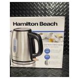 Hamilton Beach 1.2L Stainless Steel Electric Kettle 1500W Auto Shutoff
