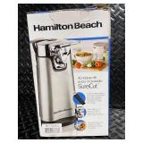 Hamilton Beach SureCut Stainless Steel Can Opener in Box