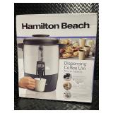 Hamilton Beach 40 Cup Dispensing Coffee Urn