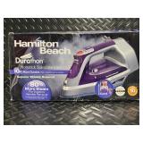 Hamilton Beach Durathon Nonstick Soleplate Steam Iron with Digital Control