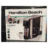 Hamilton Beach FlexBrew Advanced 5-in-1 Coffee Maker in Box