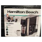 Hamilton Beach FlexBrew Advanced 5-in-1 Coffee Maker in Box