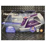 Hamilton Beach Durathon Nonstick Soleplate Steam Iron with Retractable Cord