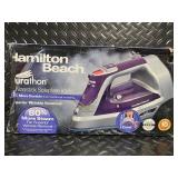 Hamilton Beach Durathon Nonstick Soleplate Steam Iron with Retractable Cord