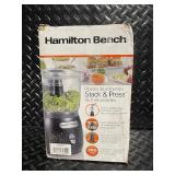 Hamilton Beach Stack & Press Food Chopper 3 Cup 350W