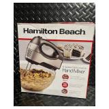 Hamilton Beach 6 Speed Hand Mixer with Attachments 300 Watts