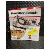 Hamilton Beach 6 Speed Hand Mixer with Attachments 300 Watts