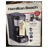 Hamilton Beach FrontFill Compact 5 Cup Programmable Coffee Maker