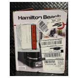 Hamilton Beach FrontFill Compact 5 Cup Programmable Coffee Maker