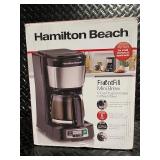 Hamilton Beach FrontFill Mini Brew 5-Cup Programmable Coffee Maker
