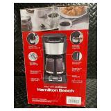 Hamilton Beach FrontFill Mini Brew 5-Cup Programmable Coffee Maker