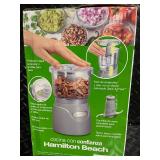Hamilton Beach Stack & Press Food Chopper 3 Cup Capacity