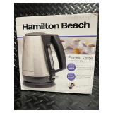 Hamilton Beach Electric Kettle 1 Liter Capacity Stainless Steel